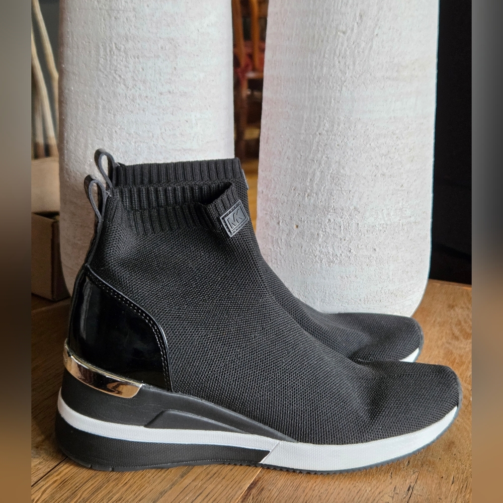 MK Skyler Knit Slip-On Sneakers